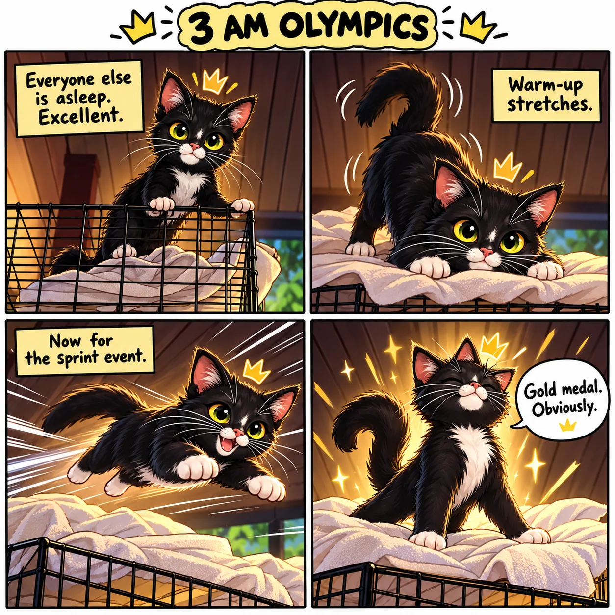 3 AM Olympics featuring Toung Un