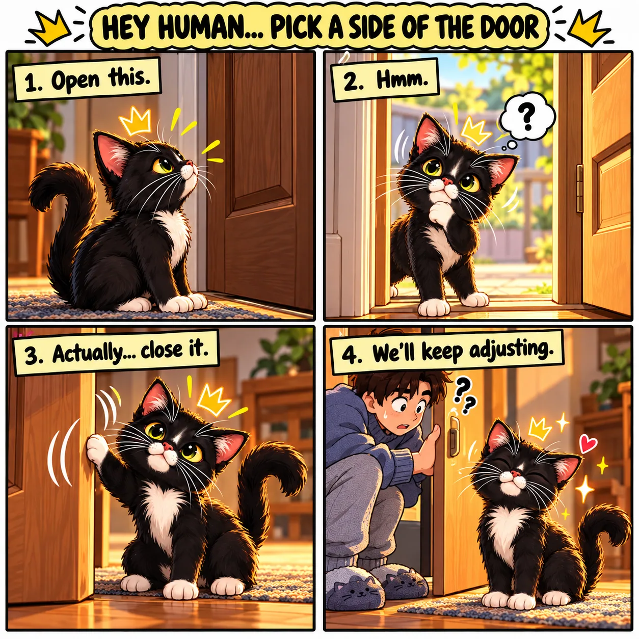 Hey Human: Pick a Side of the Door featuring Toung Un