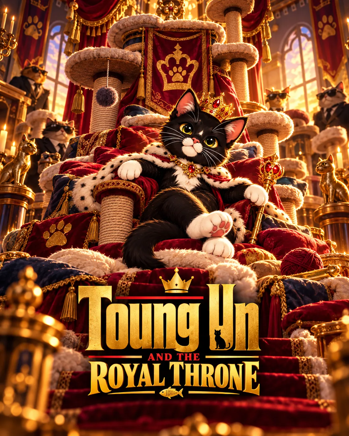 Toung Un movie dream poster: The Royal Throne
